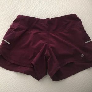 Athleta running shorts